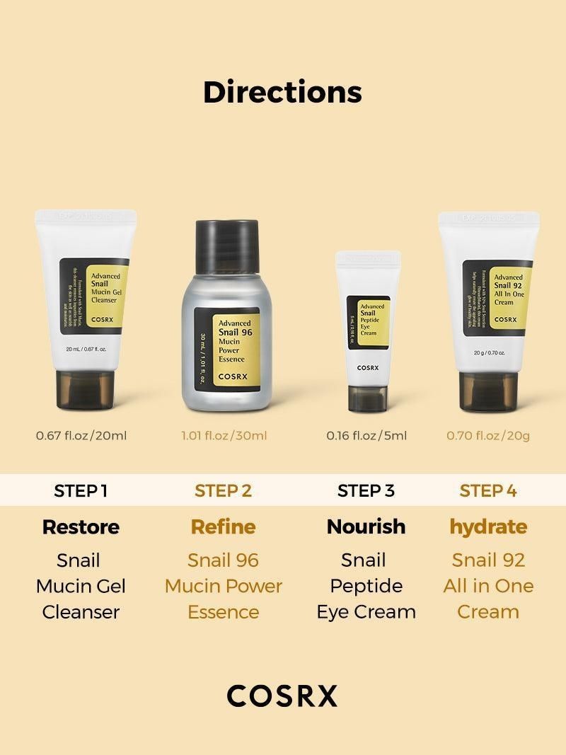 ALL ABOUT SNAIL KIT 4-step Direction ALL ABOUT SNAIL KIT 4-step Direction
